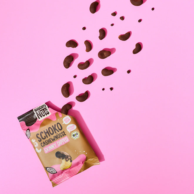 Bio Schoko-Cashews (skinny dipped) - 10er Box