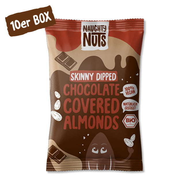 Bio Schoko-Mandeln (skinny dipped)