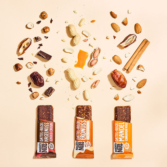 Bio Dattel-Riegel Erdnuss Salted Caramel