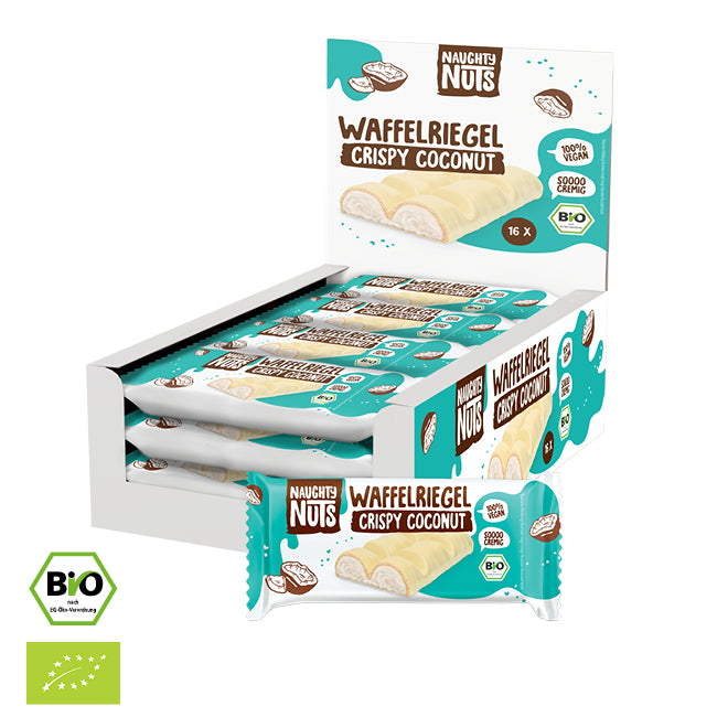 Bio Schoko-Waffelriegel Crispy Coconut