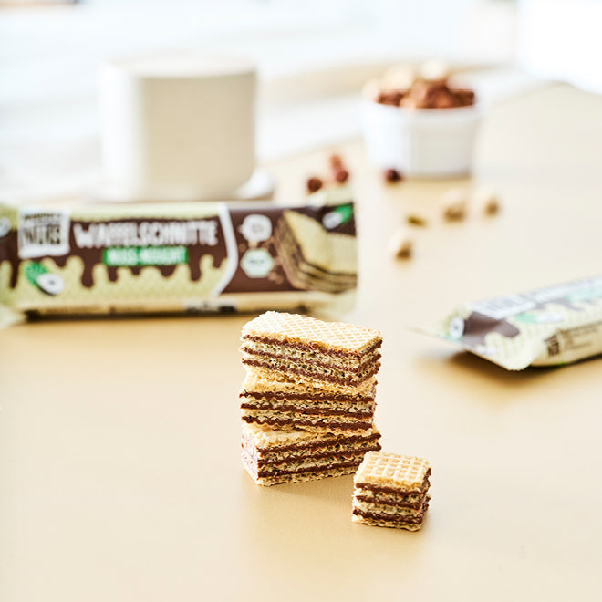 Bio Waffelschnitte Mixed Box (Nuss-Nougat & Pistazie)