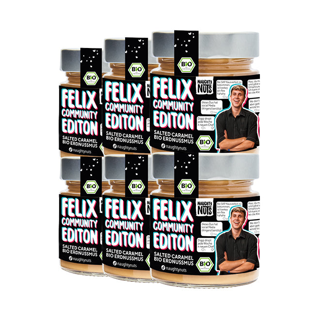 Limited Felix Community Edition - Erdnussmus Salted Caramel
