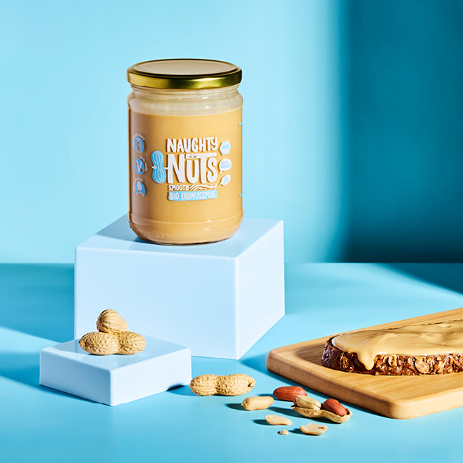 Bio Erdnussmus Smooth (500g Glas)