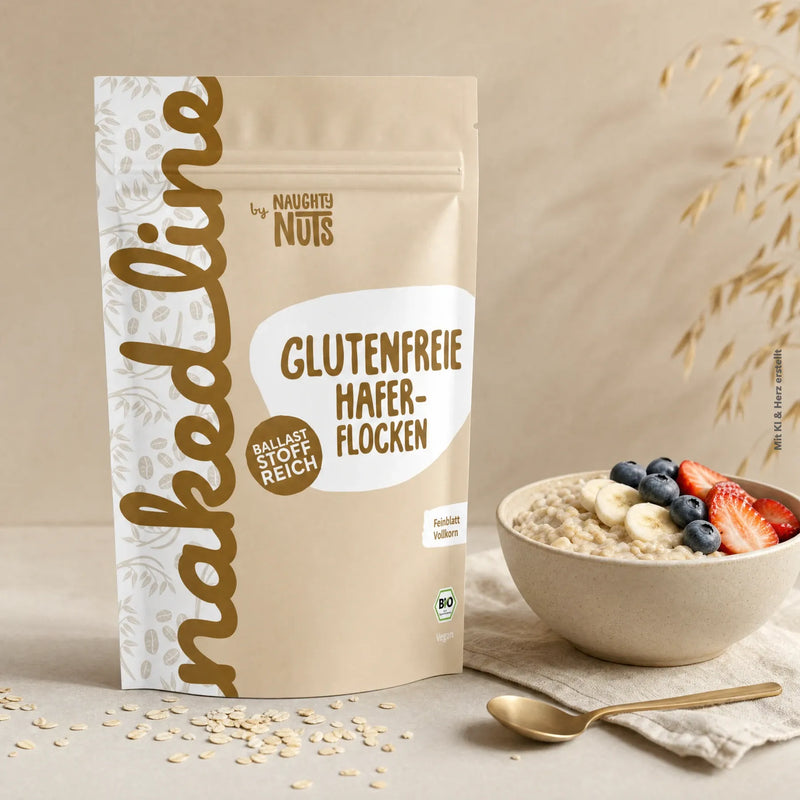 Glutenfreie Haferflocken 1kg | Cremiges Porridge