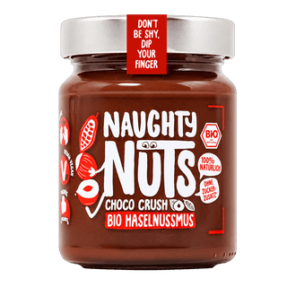 Naughty Nuts Nussbutter Bio Haselnussmus Choco Crush
